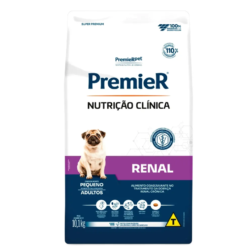 Ração Premier Nutrição Clínica Renal Cães Adultos Raças Pequenas — foto 4