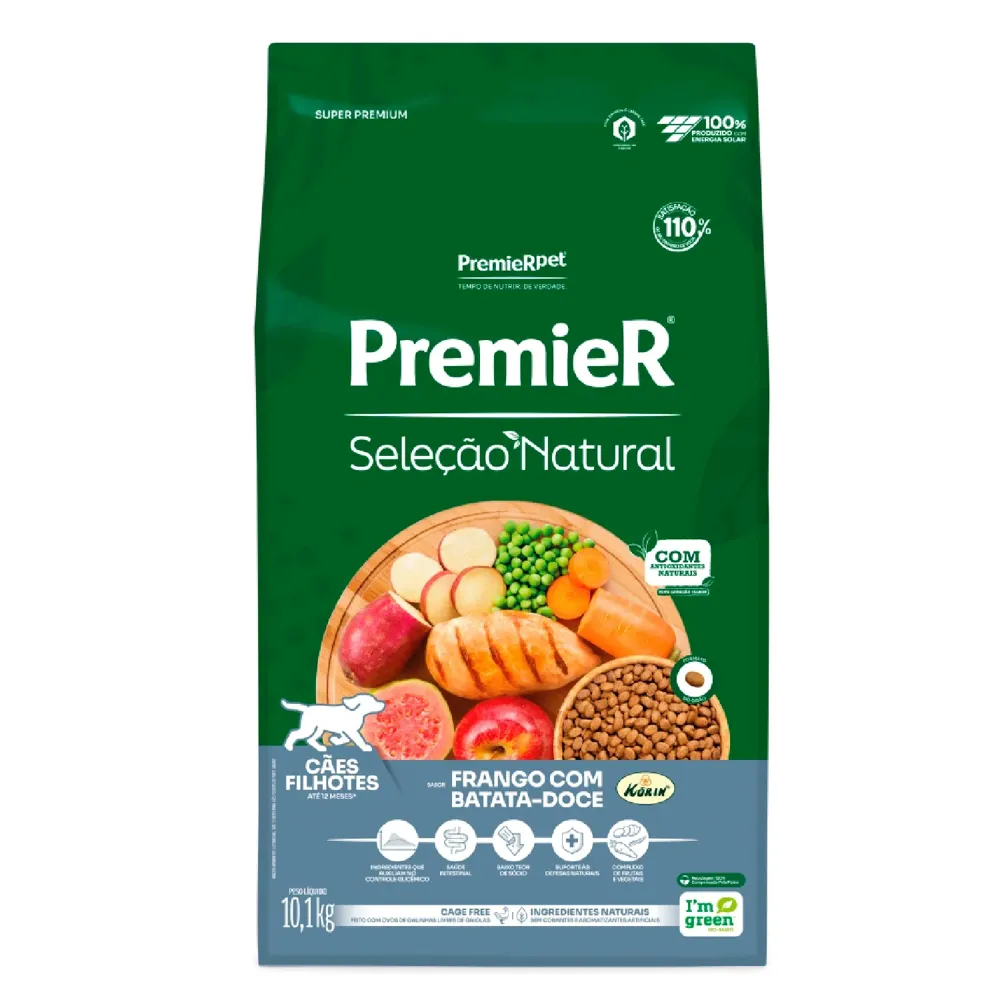 Ração Premier Seleção Natural Cães Filhotes Frango com Batata Doce — foto 4