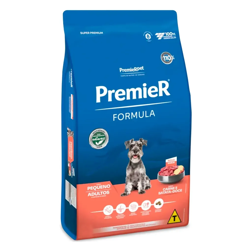 Ração Premier Formula Cães Adultos Raças Pequenas Carne e Batata Doce — foto 2
