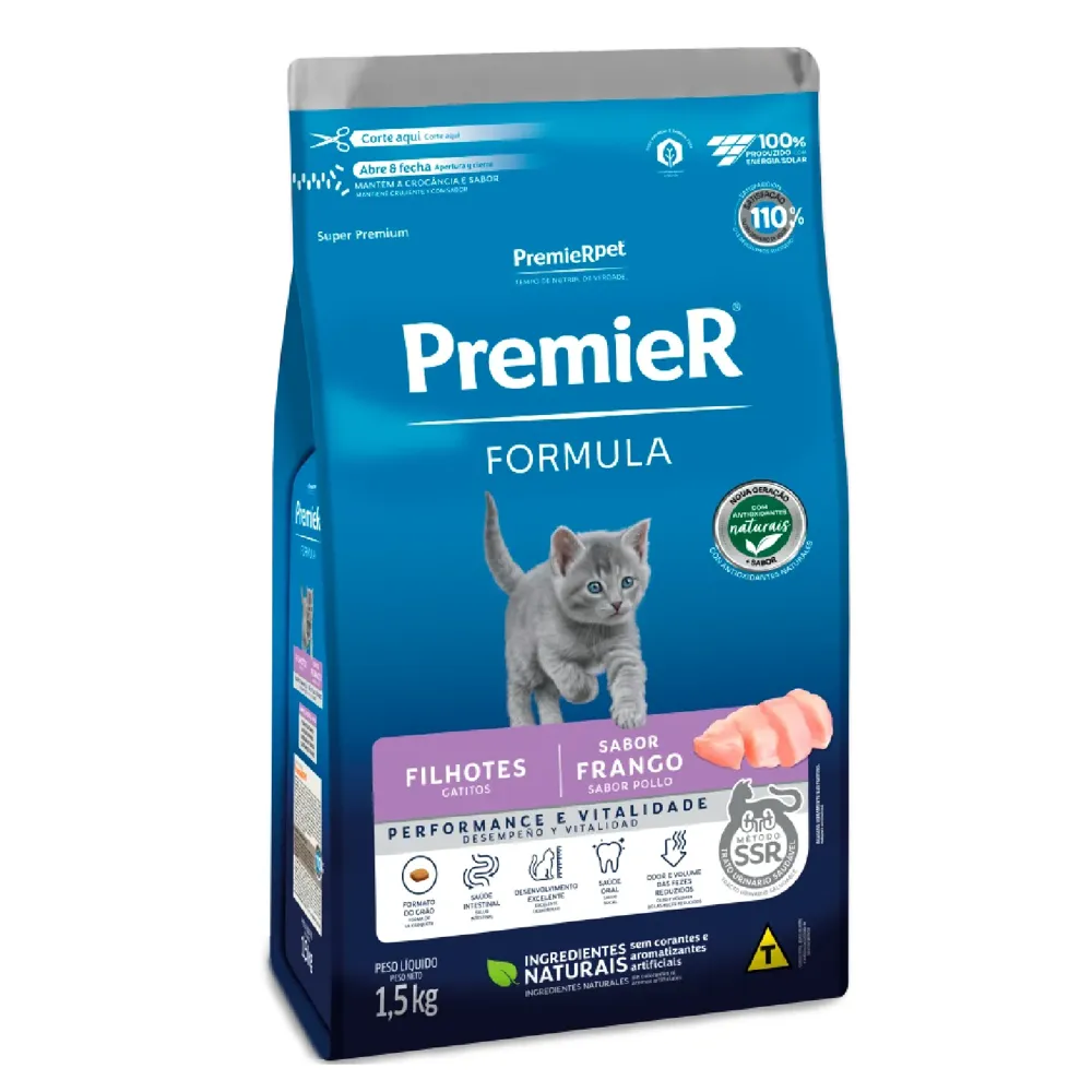 Ração Premier Formula Gatos Filhotes Frango — foto 2
