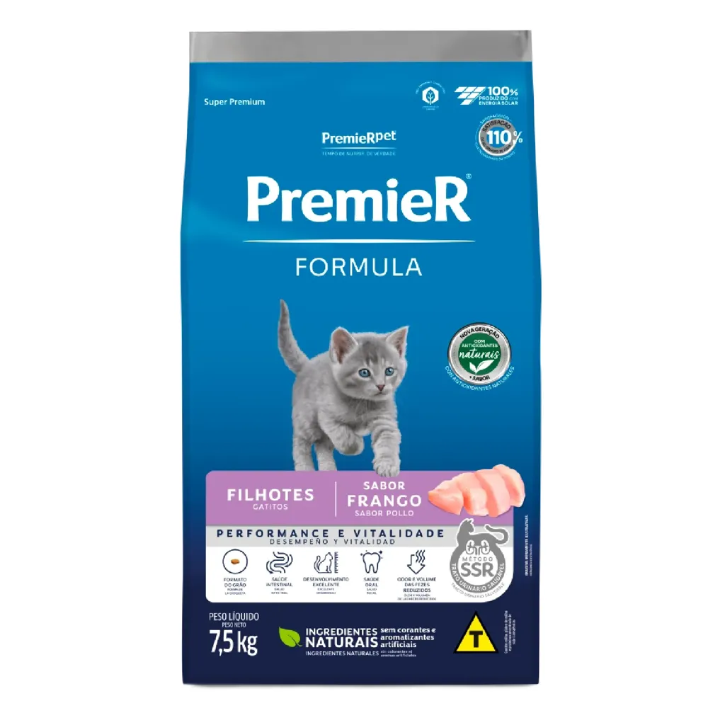 Ração Premier Formula Gatos Filhotes Frango — foto 3