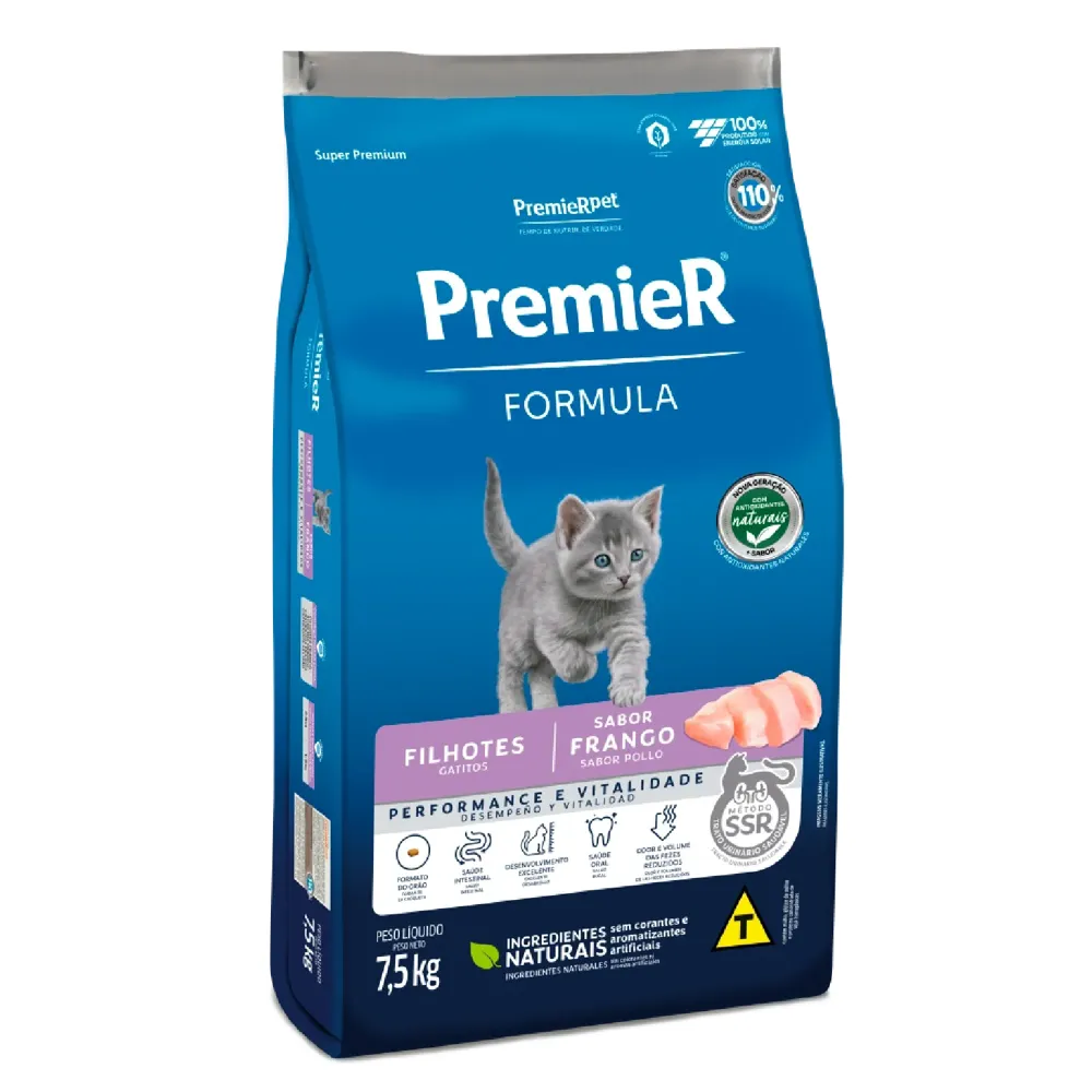 Ração Premier Formula Gatos Filhotes Frango — foto 4
