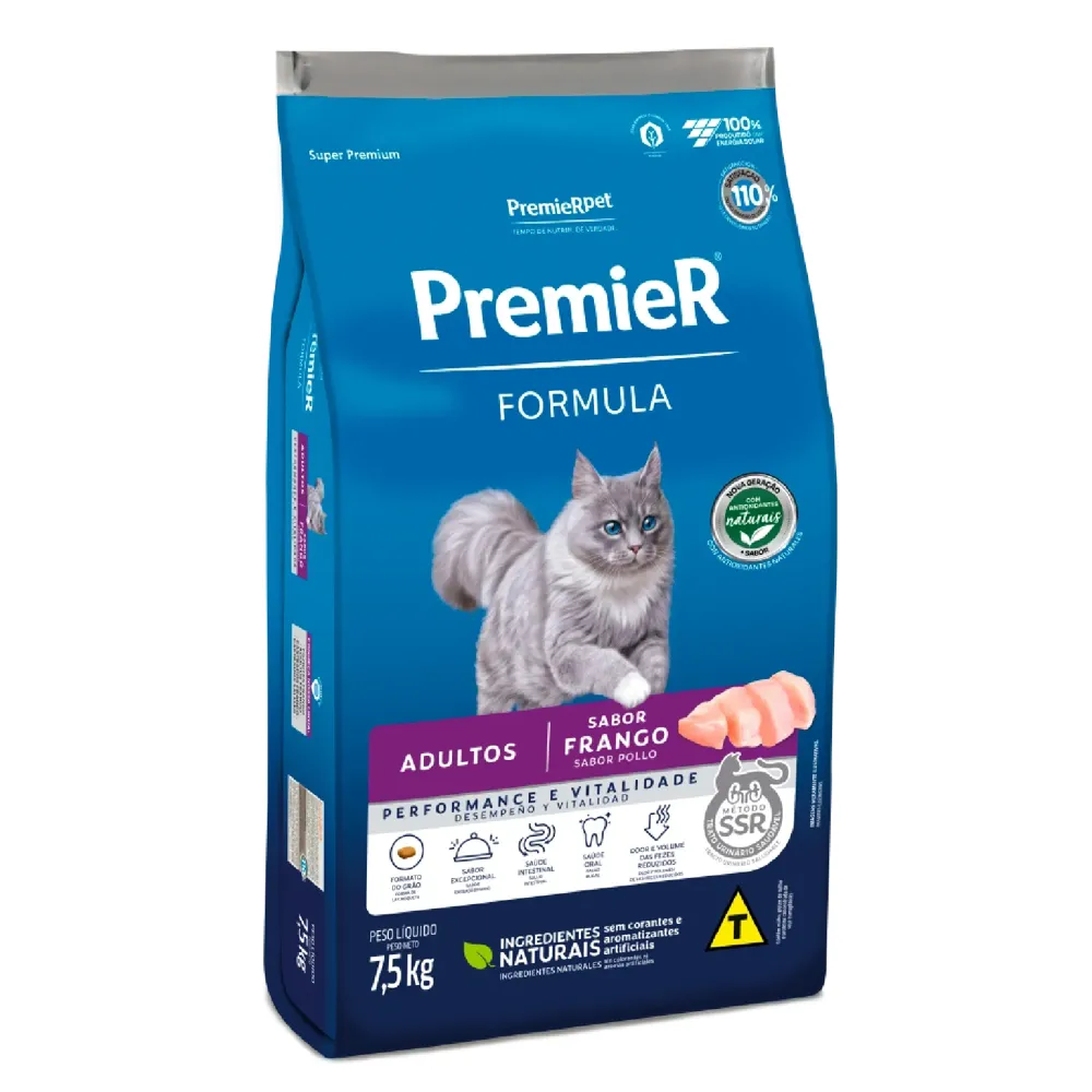 Ração Premier Formula Gatos Adultos Frango — foto 2