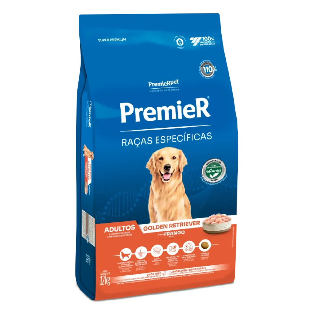 Ração Premier Raças Específicas Golden Retriever Adultos — foto 2