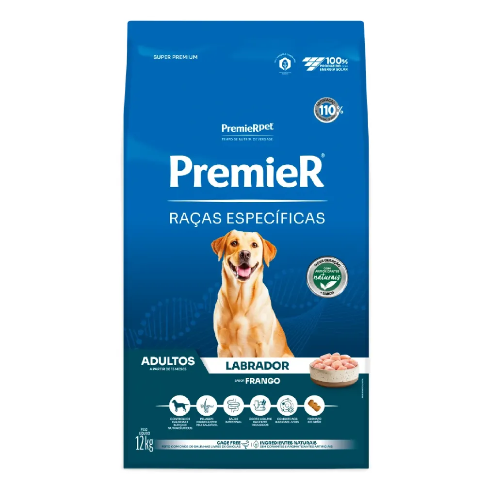 Ração Premier Raças Específicas Labrador Adultos