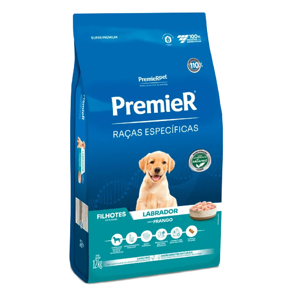 Ração Premier Raças Específicas Labrador Filhotes Frango — foto 2