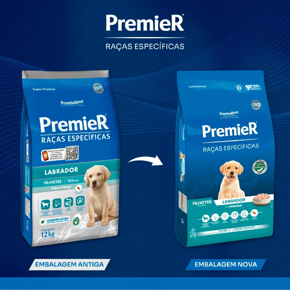 Ração Premier Raças Específicas Labrador Filhotes Frango — foto 3