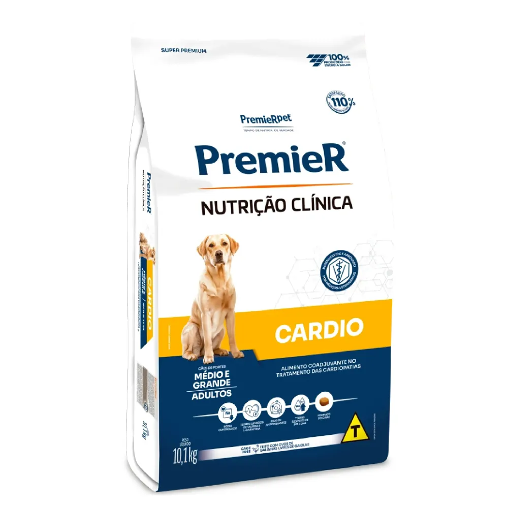 Ração Premier Nutrição Clínica Cardio Cães Adultos Porte Médio e Grande — foto 2