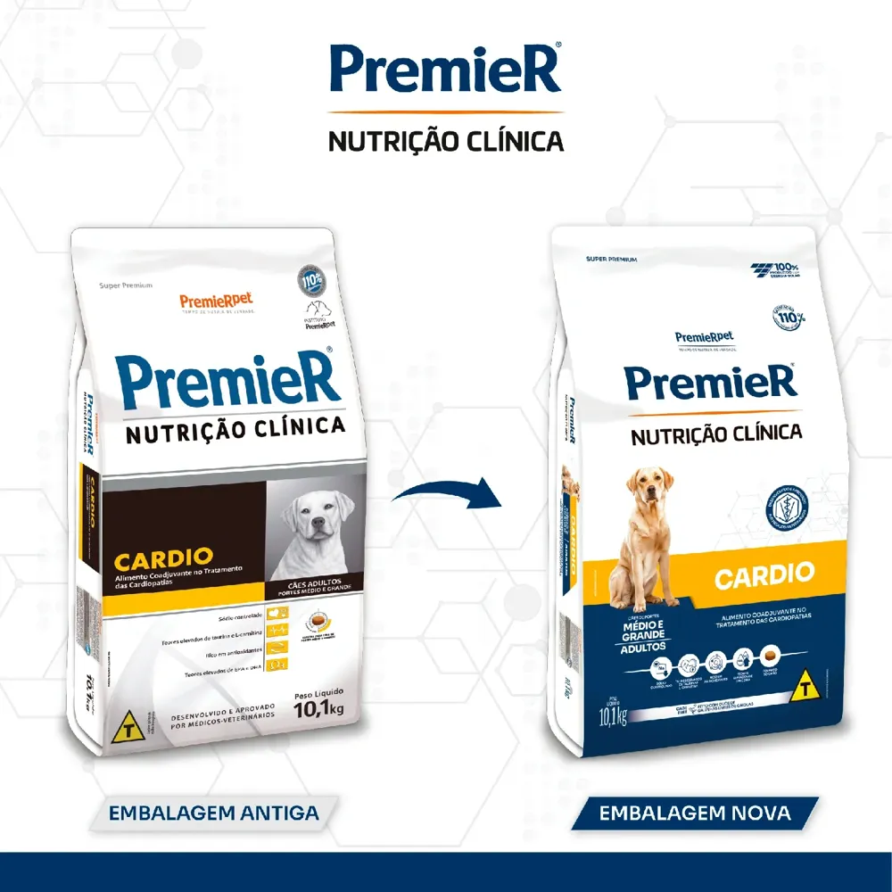 Ração Premier Nutrição Clínica Cardio Cães Adultos Porte Médio e Grande — foto 3