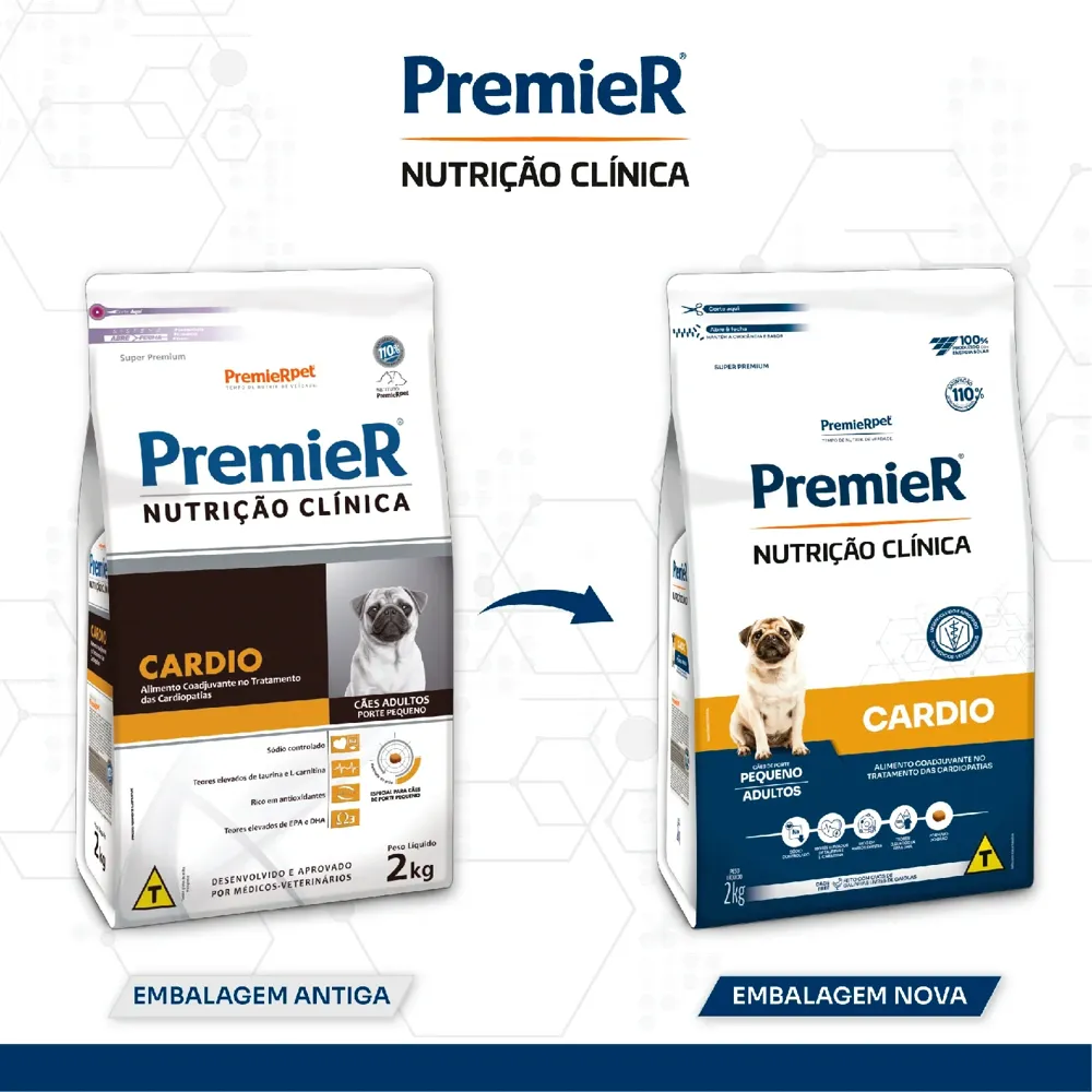 Ração Premier Nutrição Clínica Cardio Cães Adultos Porte Pequeno — foto 6