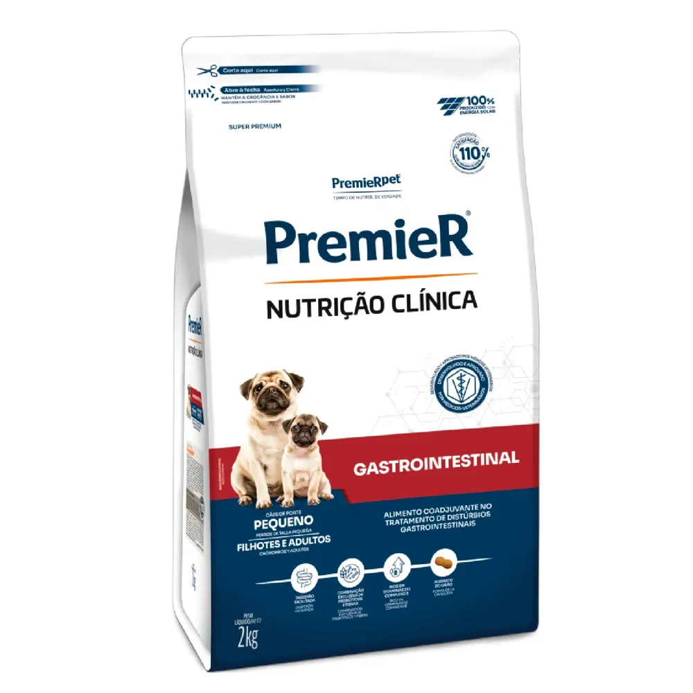 Ração Premier Nutrição Clínica Gastrointestinal Cães Raças Pequenas — foto 2