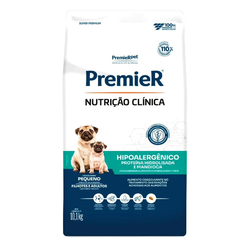 Ração Premier Nutrição Clínica Hipoalergênico Cães Raças Pequenas Proteína Hidrolisada — foto 4