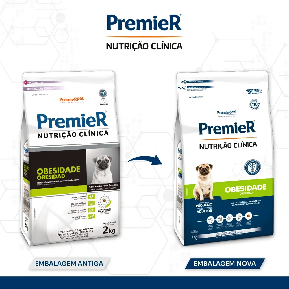 Ração Premier Nutrição Clínica Obesidade Cães Adultos Pequeno Porte — foto 3
