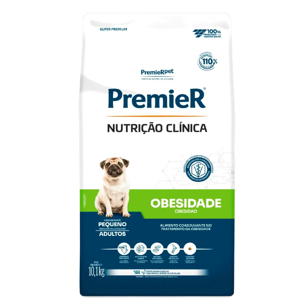 Ração Premier Nutrição Clínica Obesidade Cães Adultos Pequeno Porte — foto 4