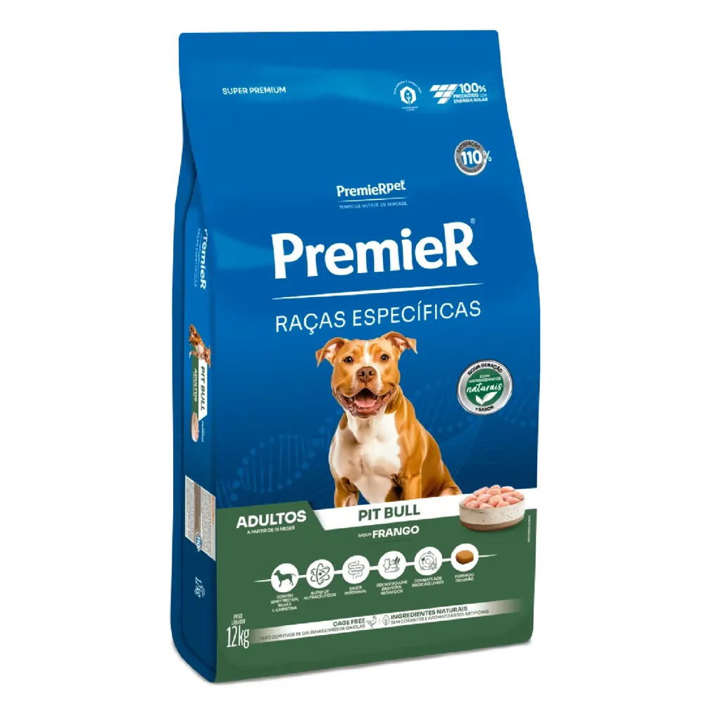 Ração Premier Raças Específicas Pitbull Adulto Frango — foto 2