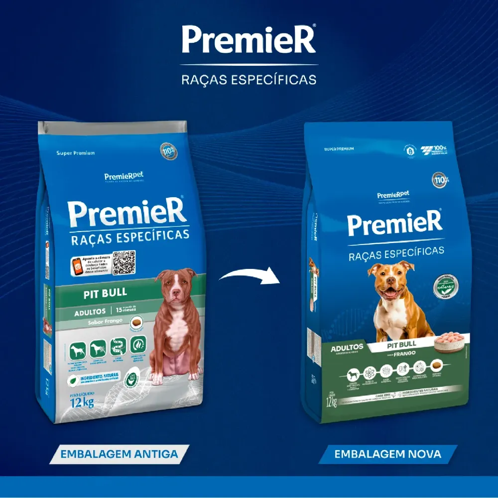 Ração Premier Raças Específicas Pitbull Adulto Frango — foto 3