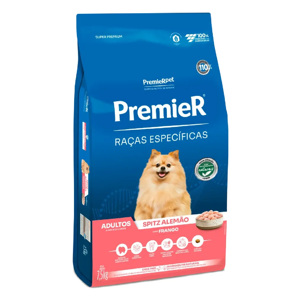 Ração Premier Raças Específicas Spitz Alemão Adulto Frango — foto 5