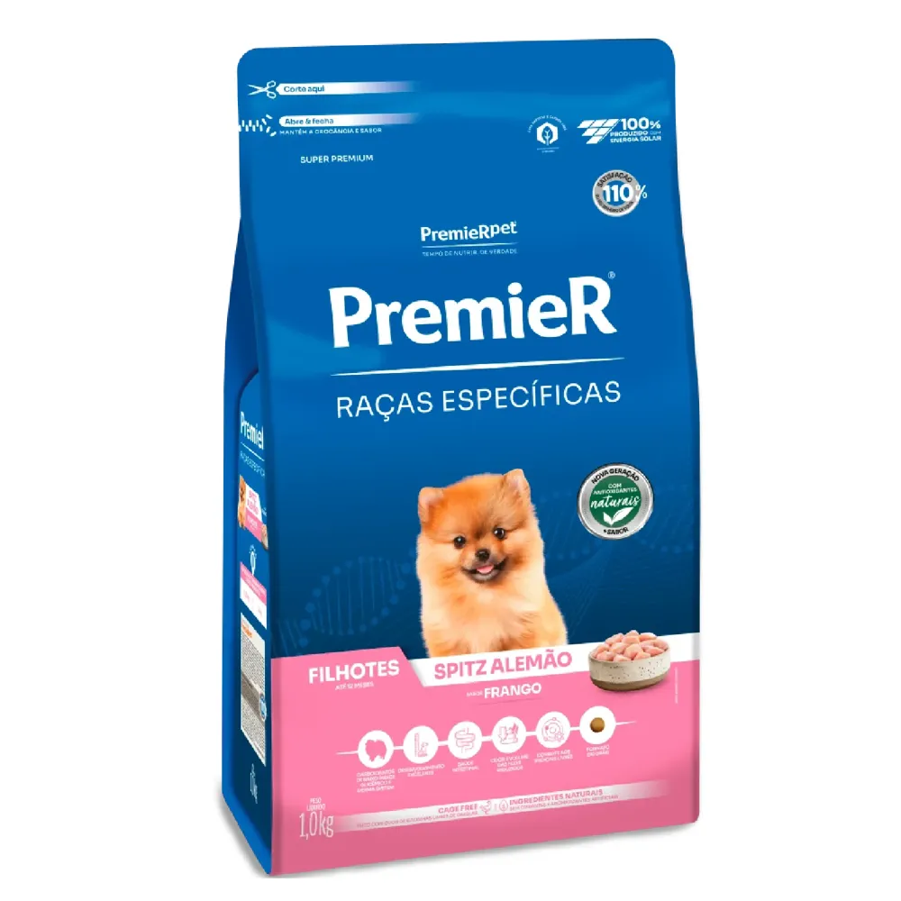 Ração Premier Raças Específicas Spitz Alemão Filhotes Frango — foto 2
