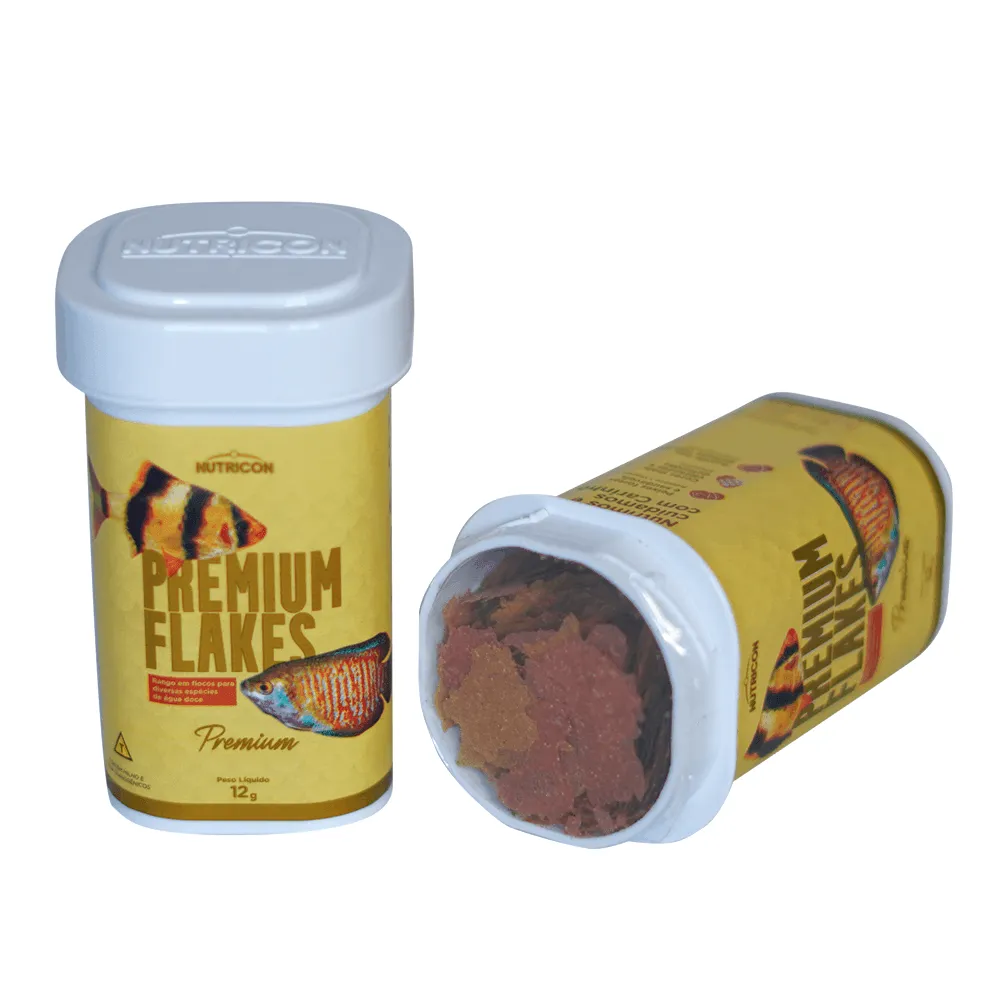 Ração Premium Flakes para Peixes Nutricon — foto 3