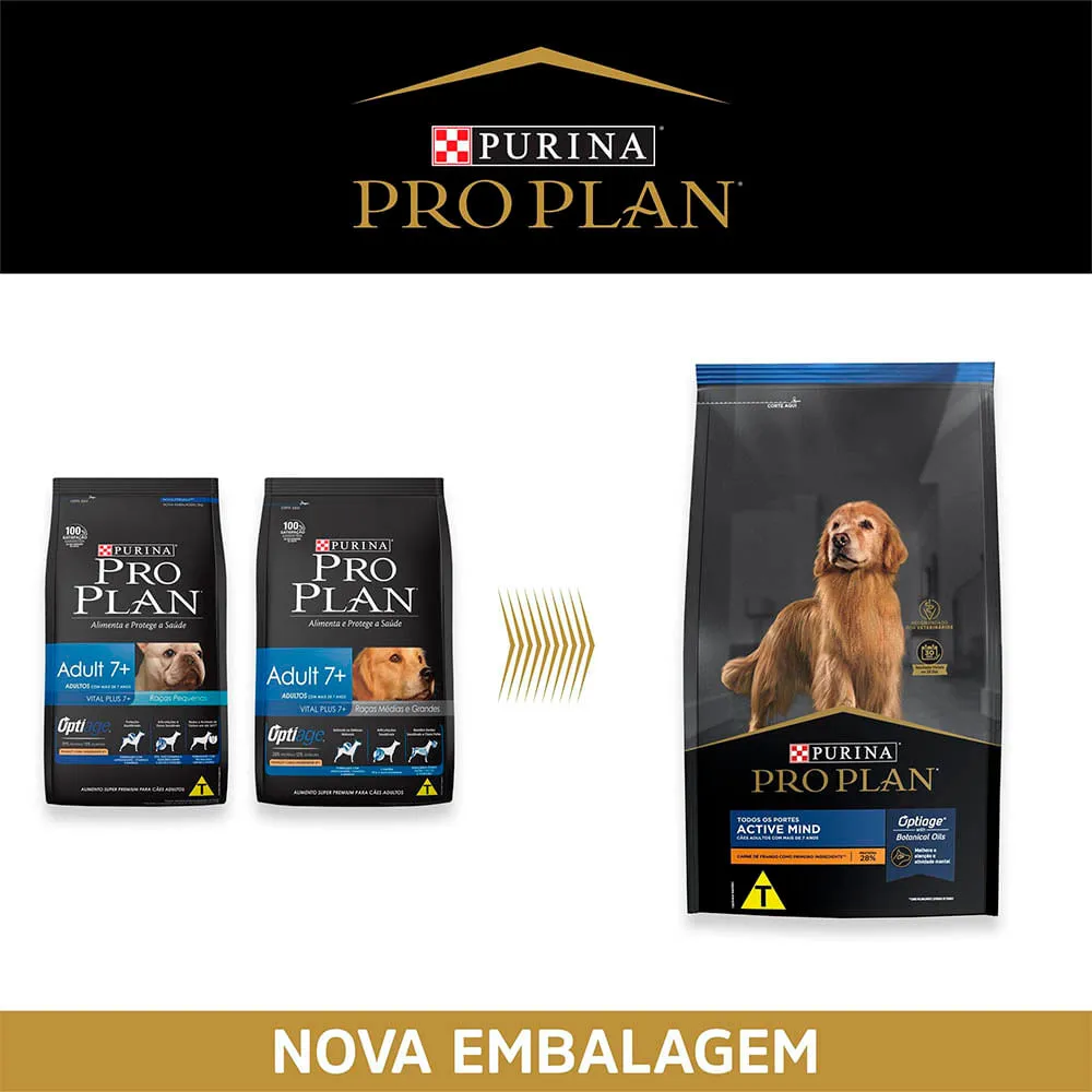 Ração Pro Plan Cães Adultos 7+ Optiage — foto 3