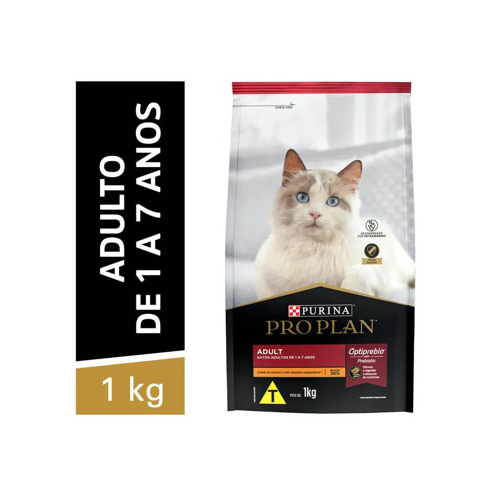 Ração Pro Plan Gatos Adultos Frango e Arroz — foto 2