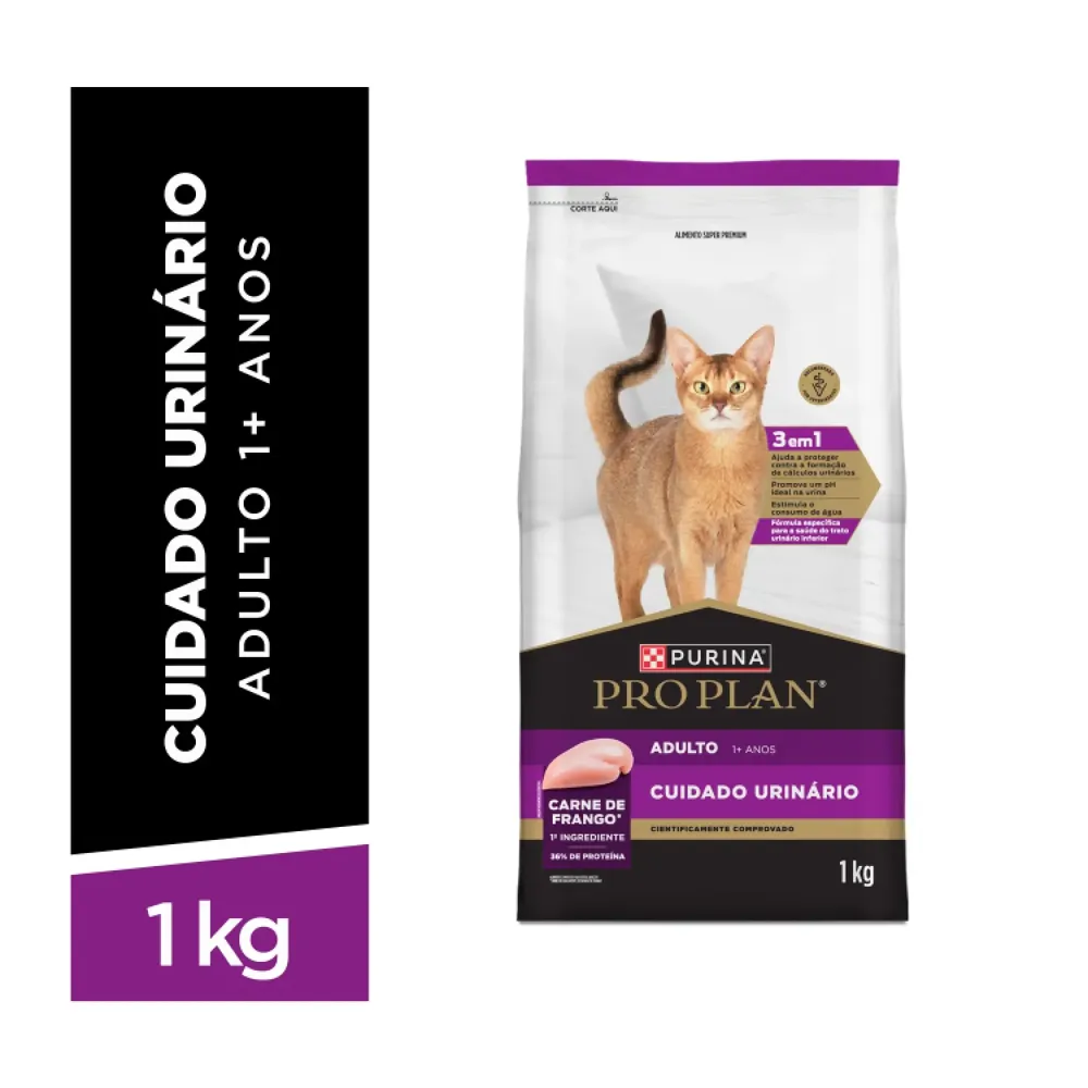 Ração Pro Plan Cuidado Urinário Gatos Adultos Frango — foto 3