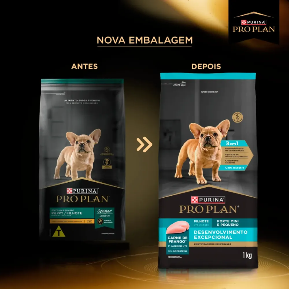 Ração Pro Plan Desenvolvimento Excepcional Cães Filhotes Mini e Pequeno Frango — foto 4