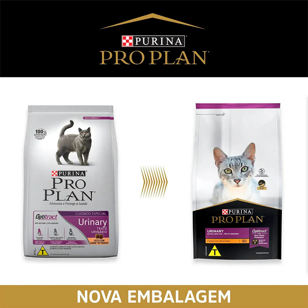 Ração Pro Plan Gatos Adultos Trato Urinário Frango — foto 5