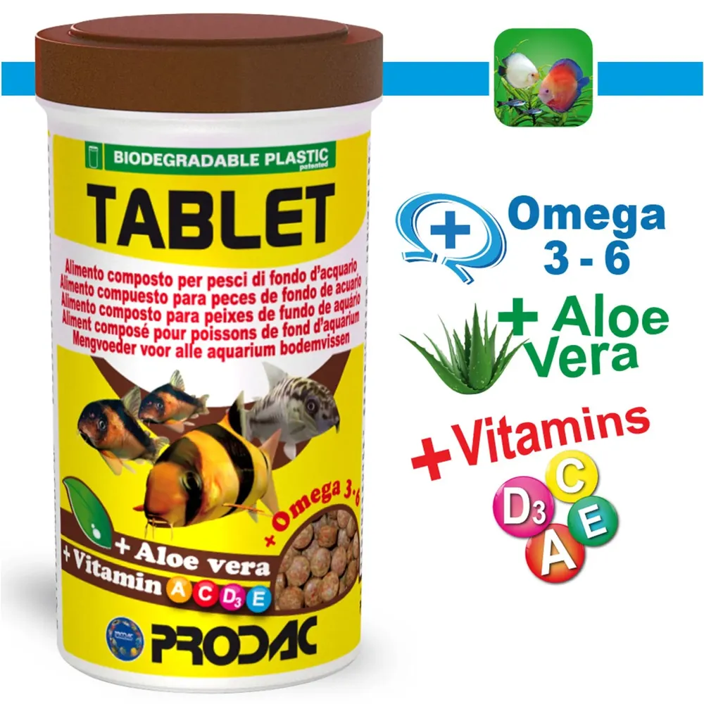 Ração Prodac Peixe Tropical Tablet — foto 3