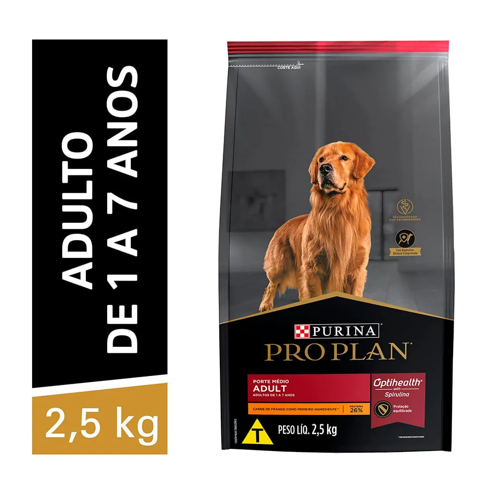 Ração Pro Plan Cães Adultos Raças Médias — foto 3