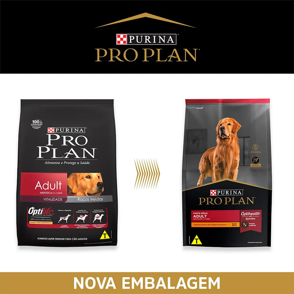 Ração Pro Plan Cães Adultos Raças Médias — foto 5