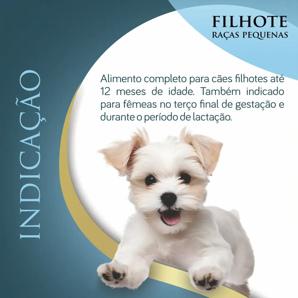 Ração Qualiday Pro Life Cães Filhotes Raças Pequenas Frango, Batata Doce e Romã — foto 4