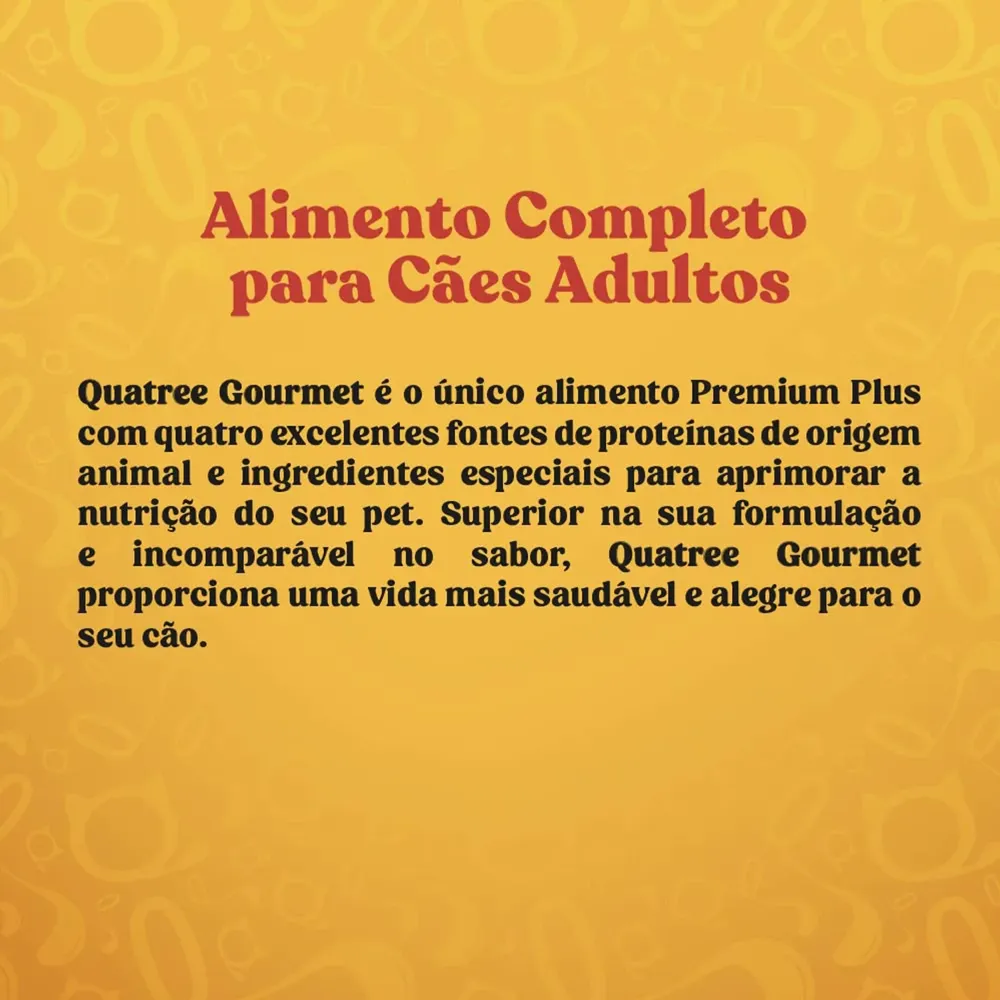 Ração Quatree Gourmet Cães Adultos Raças Pequenas — foto 4
