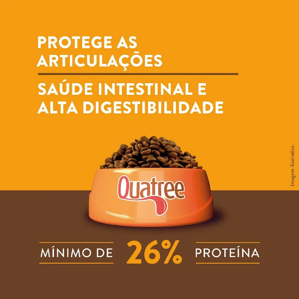 Ração Quatree Supreme Cães Adultos Raças Médias e Grandes — foto 4