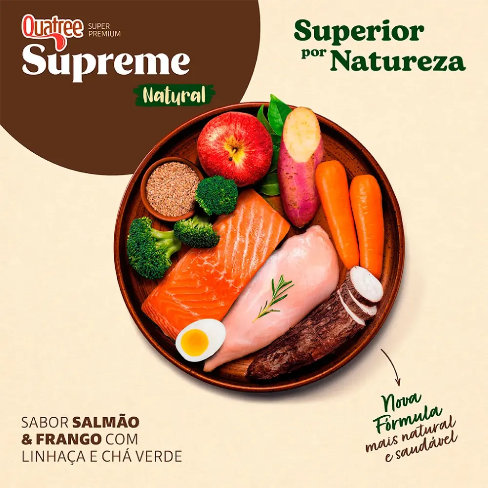 Ração Quatree Supreme Cães Sênior +7 Raças Pequenas — foto 4