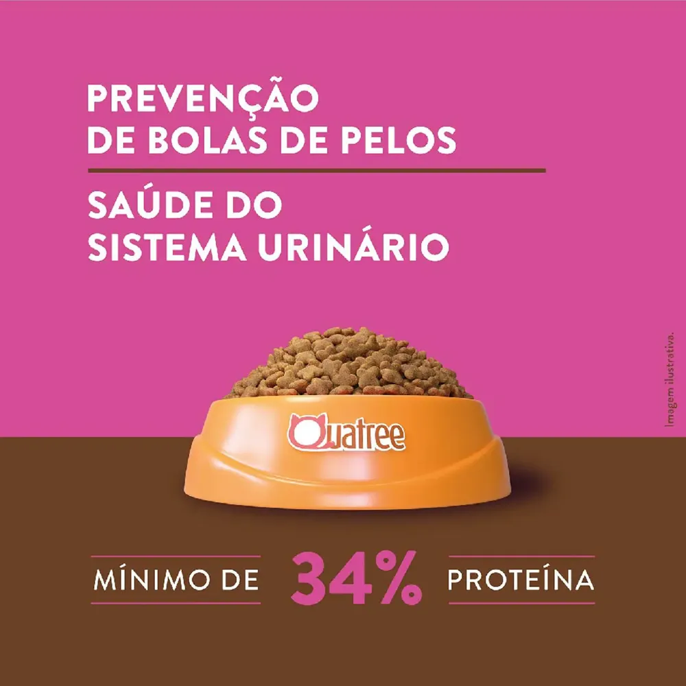 Ração Quatree Supreme Gatos Adultos Salmão e Batata-doce — foto 4