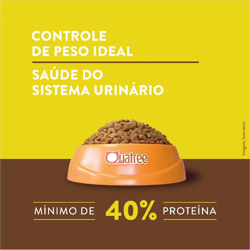 Ração Quatree Supreme Gatos Castrados Frango e Batata-Doce — foto 4
