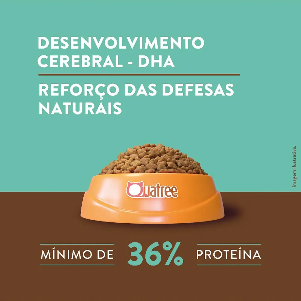 Ração Quatree Supreme Gatos Filhotes Salmão e Batata-doce — foto 4
