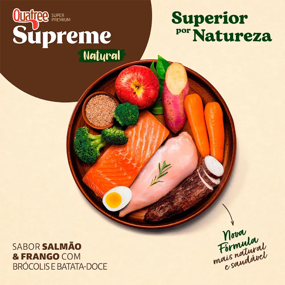 Ração Quatree Supreme Light Cães Castrados Adultos Raças Pequenas — foto 3