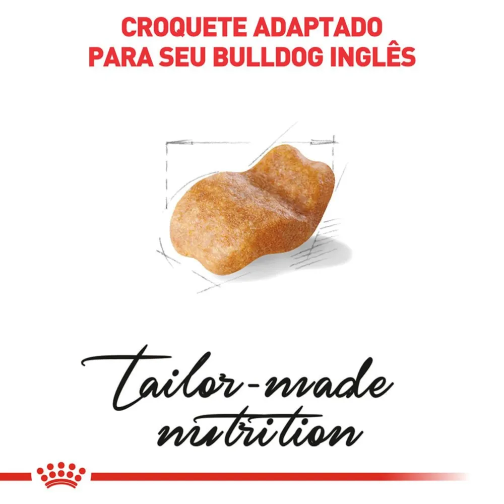 Ração Royal Canin Bulldog Inglês Cães Adultos — foto 2