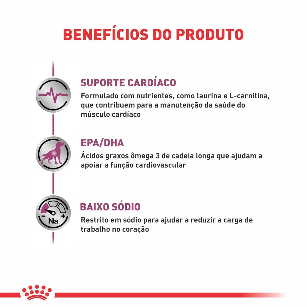 Ração Royal Canin Cardiac Cães Adultos — foto 2