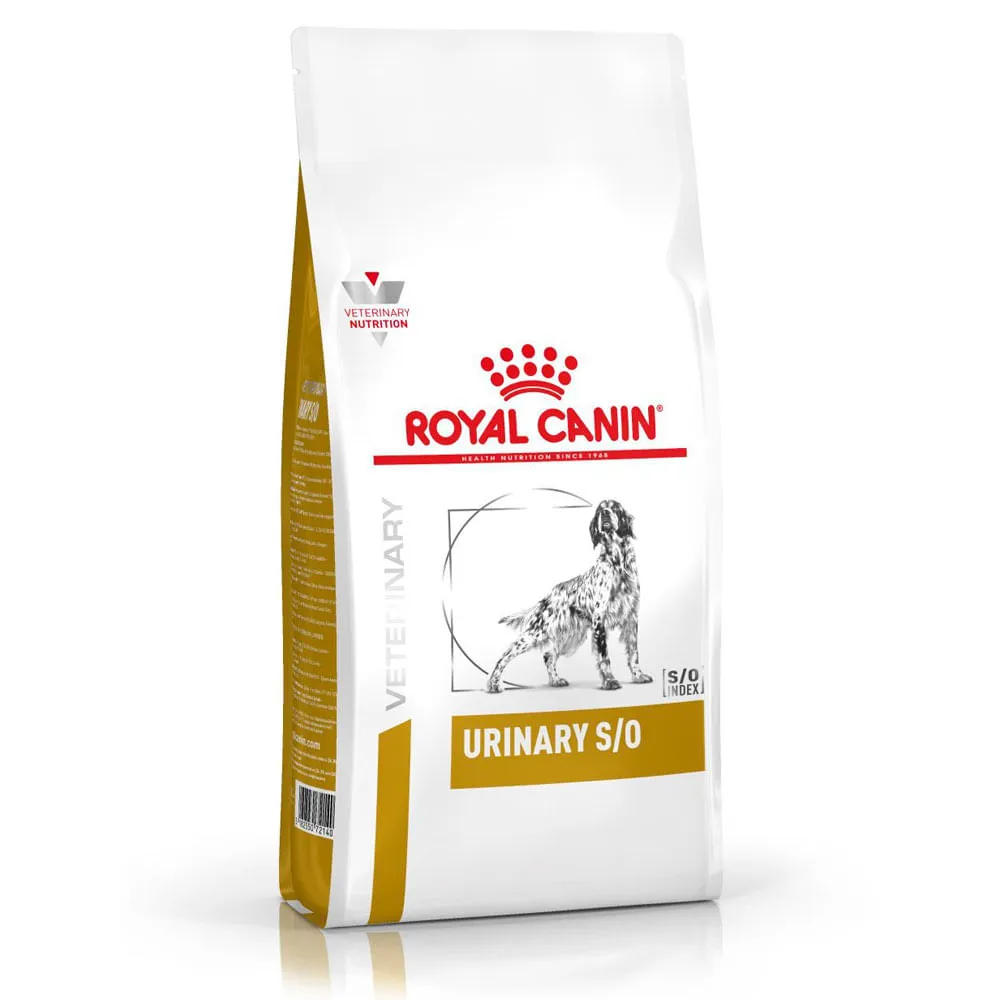 Ração Royal Canin Veterinary Diet Urinary S/O para Cães com Cálculos Urinários