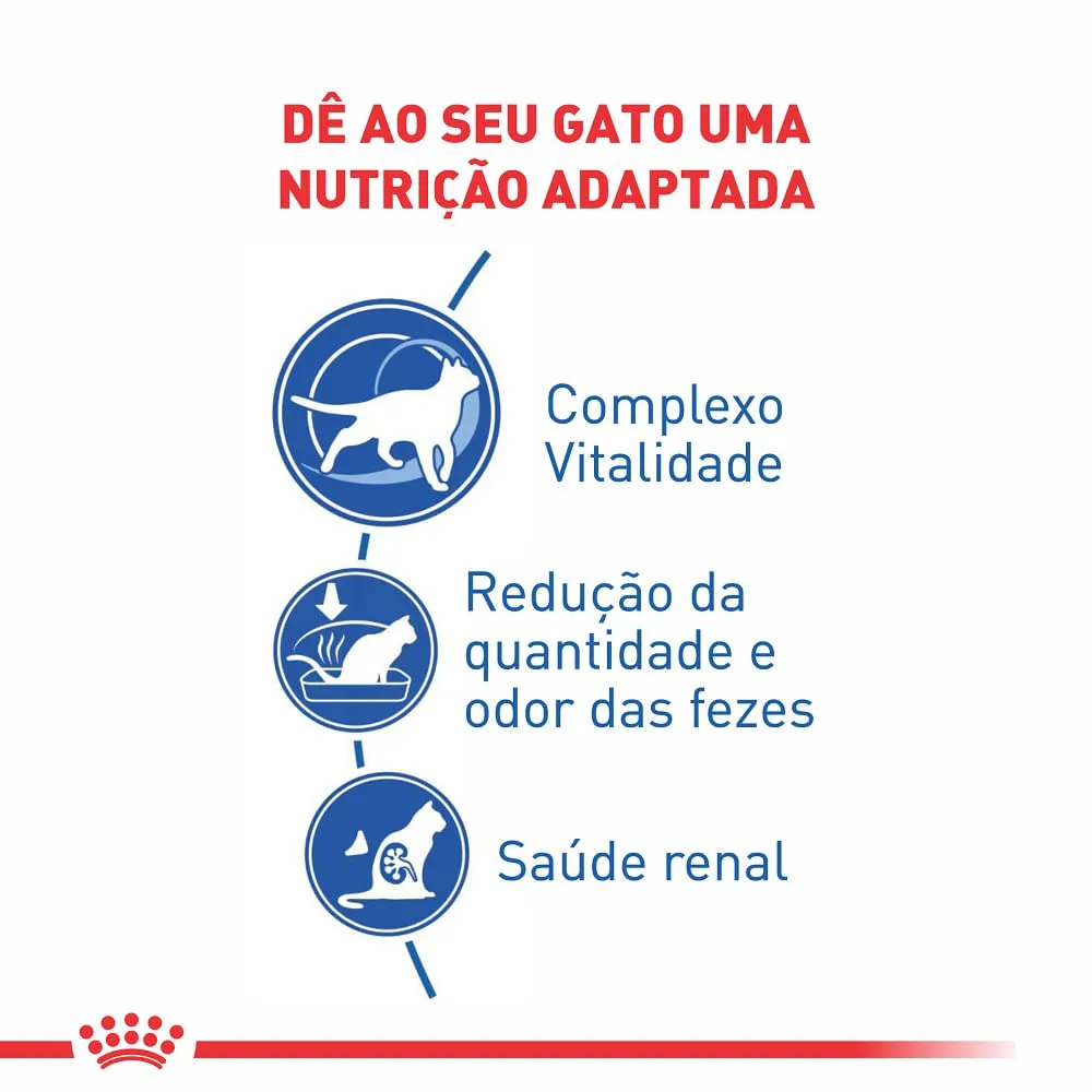 Ração Royal Canin Indoor 7 + Gatos Adultos — foto 2