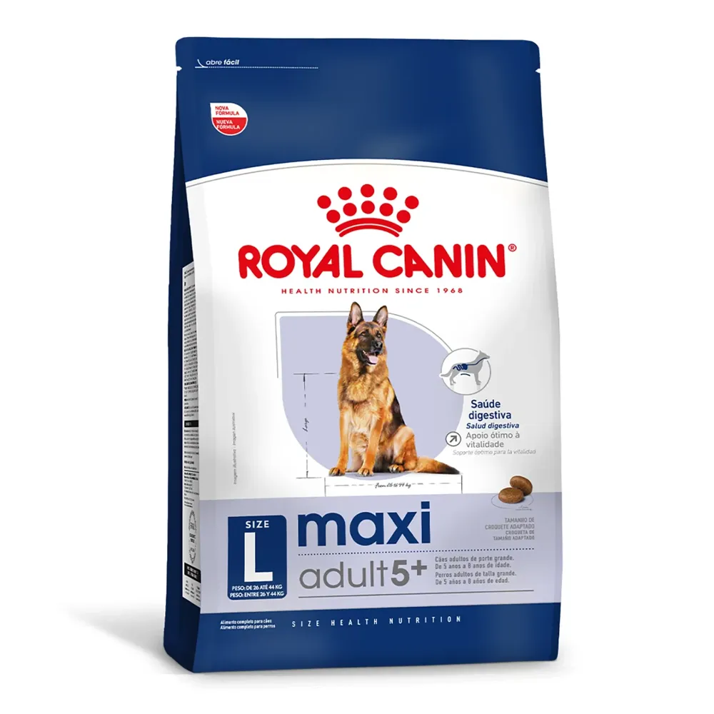 Ração Royal Canin Maxi Adult 5+ para Cães Adultos Porte Grande