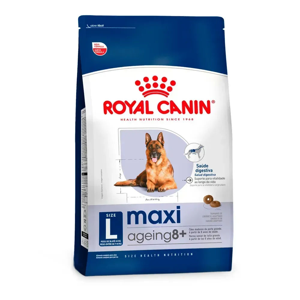 Ração Royal Canin Maxi Ageing 8+ para Cães Idosos Porte Grande