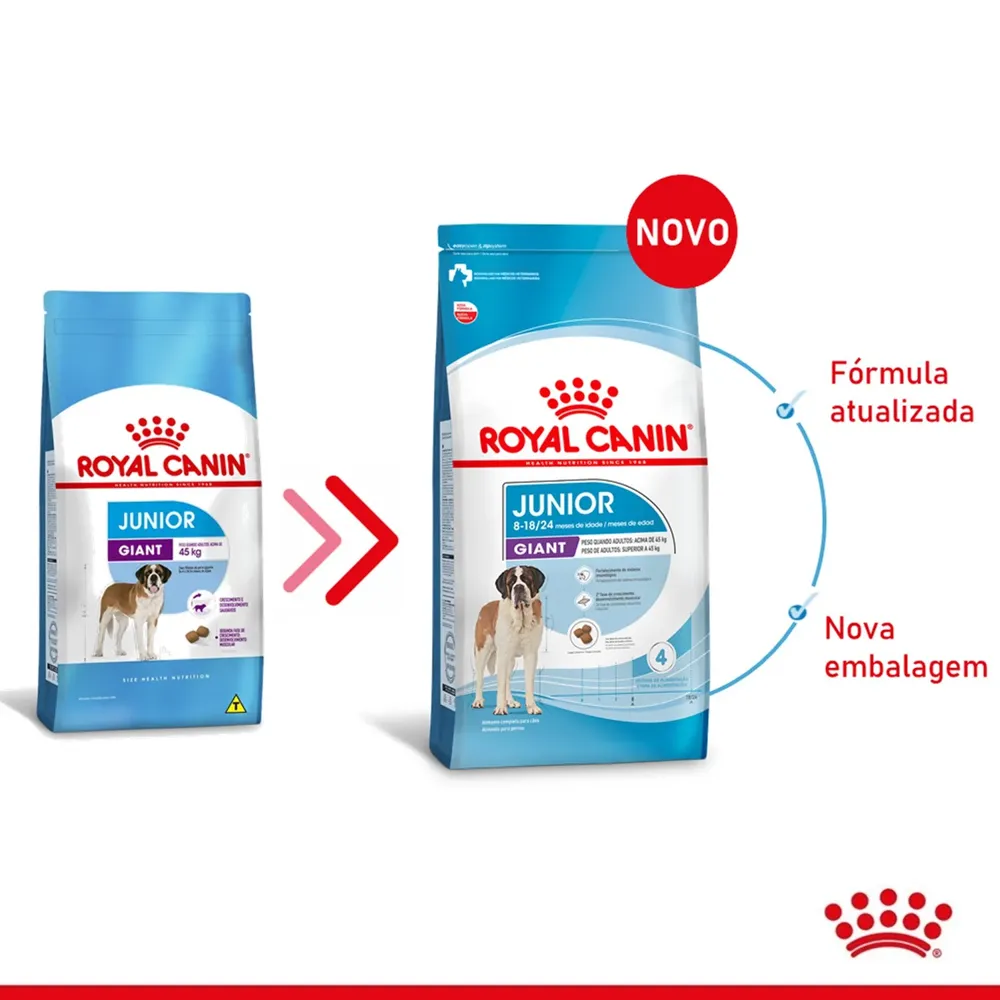 Ração Royal Canin Giant Puppy para Cães Gigantes Filhotes de 8 a 24 meses — foto 2