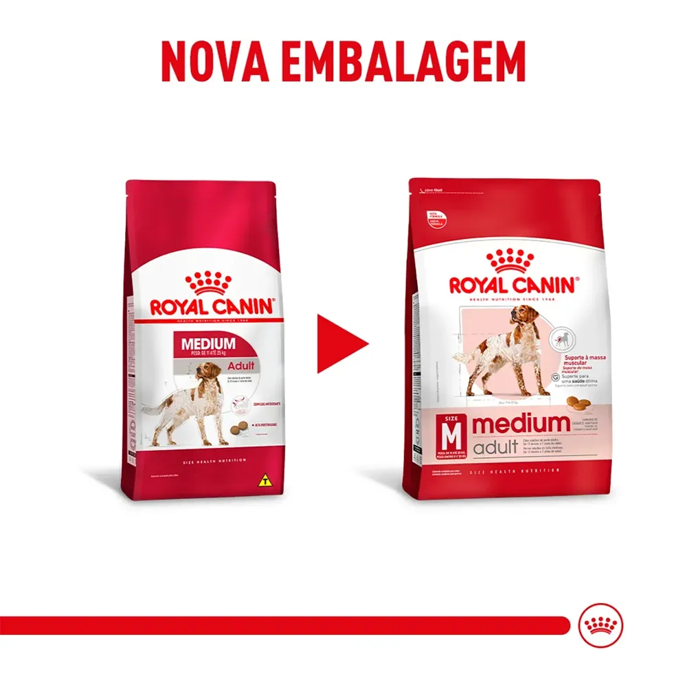 Ração Royal Canin Medium Adult para Cães Adultos Porte Médio — foto 2