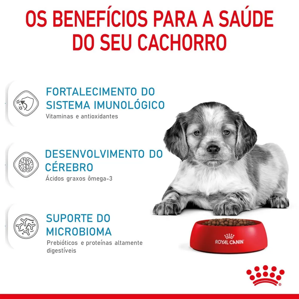 Ração Royal Canin Medium Puppy para Cães Filhotes de Porte Médio — foto 3