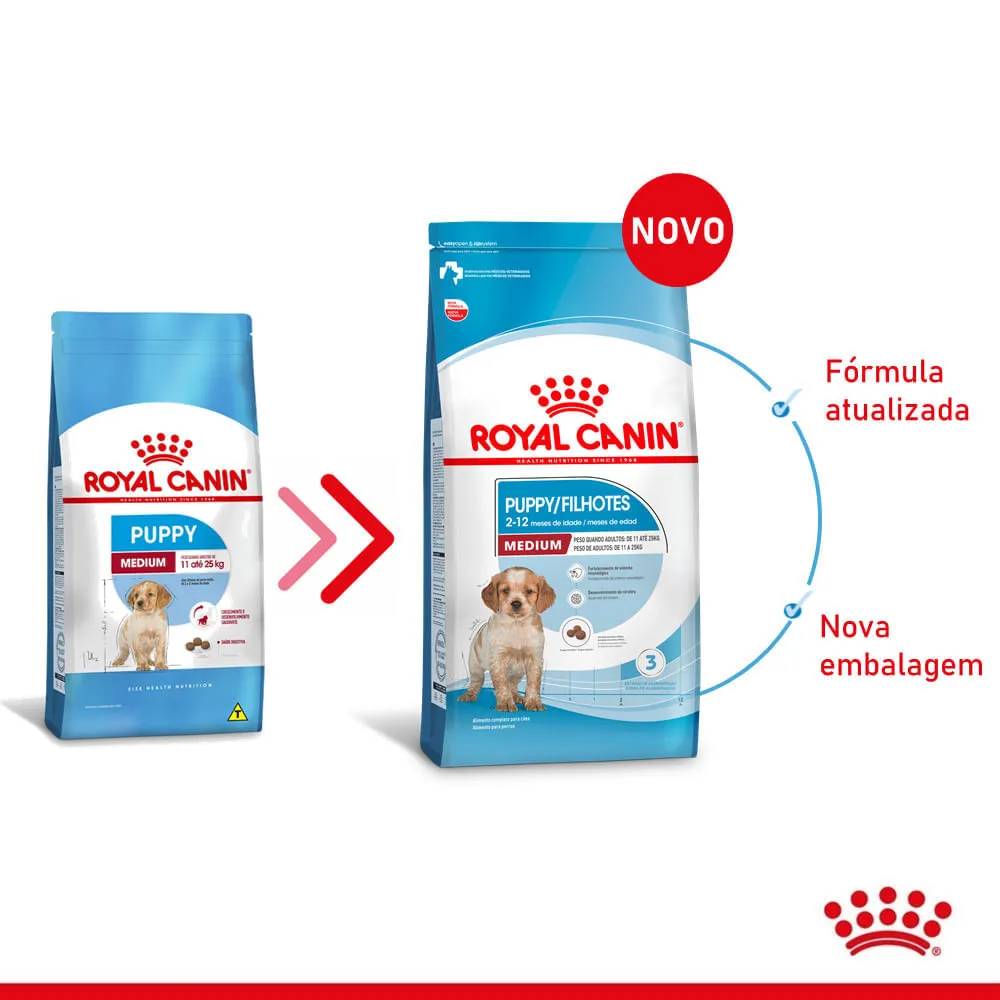 Ração Royal Canin Medium Puppy para Cães Filhotes de Porte Médio — foto 6
