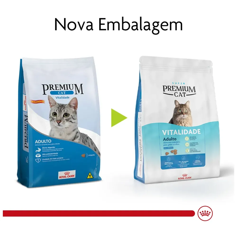 Ração Royal Canin Super Premium Cat Vitalidade para Gatos Adultos — foto 2